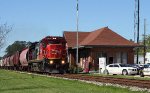 CN 2104 going by the depot